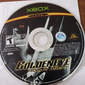 GoldenEye Rogue Agent  Original Xbox Video Game  tested works disk only